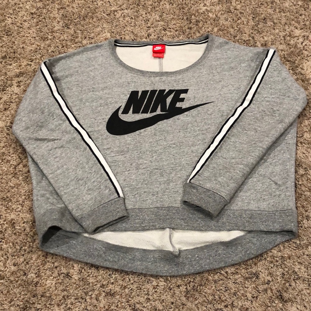 Women’s Nike wide neck, loose fit sweater